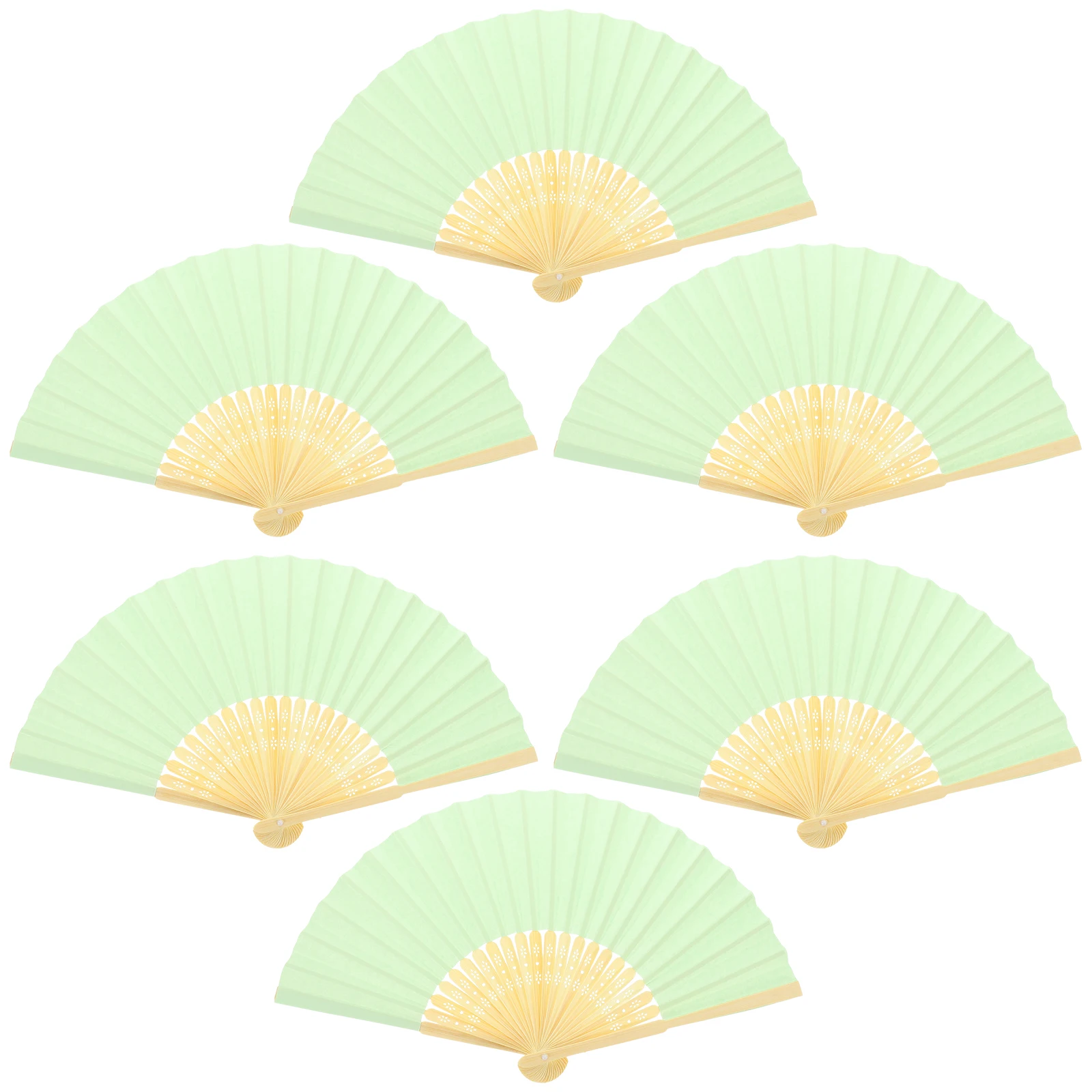 6 Pcs Handheld Fans Foldable Wedding Decor Chinese Style Bamboo Milk White Hand Fans Portable for Guests Dancing Photography
6 Pcs Handheld Fans Foldable Wedding Decor Chinese Style Bamboo Milk White Hand Fans Portable for Guests Dancing Photography