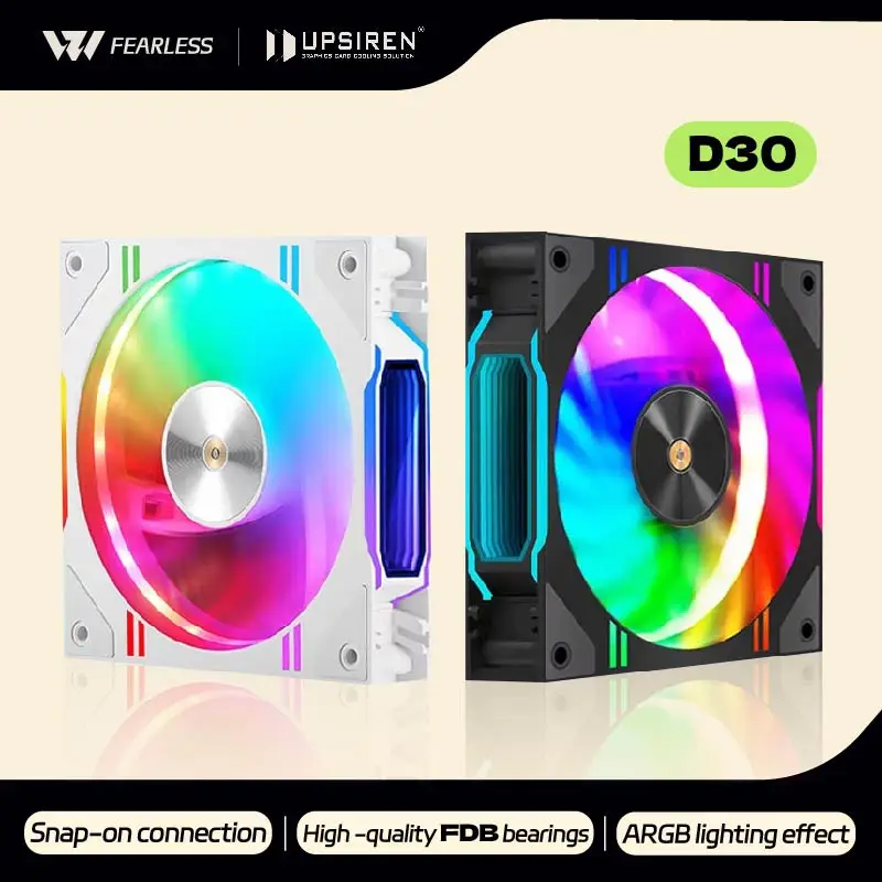 UPSIREN D30 120X120X30 мм Вентилятор охлаждения корпуса компьютера Подходит для воздушного охлаждения_радиатор водяного охлаждения_5V 3PIN ARGB_4PIN PWM
UPSIREN D30 120X120X30 мм Вентилятор охлаждения корпуса компьютера Подходит для воздушного охлаждения_радиатор водяного охлаждения_5V 3PIN ARGB_4PIN PWM