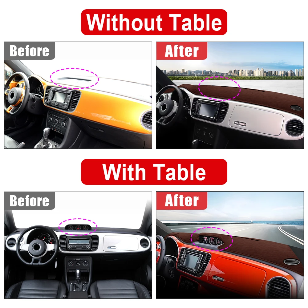 Для Volkswagen VW New Beetle 2012-2019: Новый противоскользящий коврик-накидка на приборную панель, защита от солнца, аксессуары
Для Volkswagen VW New Beetle 2012-2019: Новый противоскользящий коврик-накидка на приборную панель, защита от солнца, аксессуары