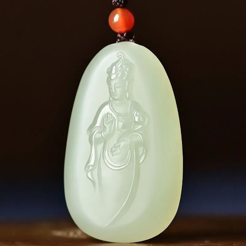 Qingyu Guanyin Pendant, Suitable for Daily Wear and Accessories
Qingyu Guanyin Pendant, Suitable for Daily Wear and Accessories