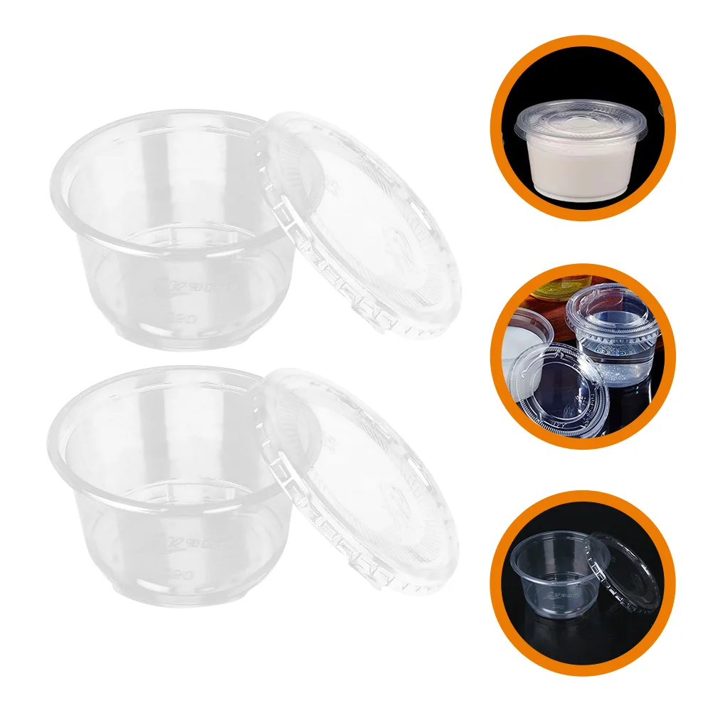 100pcs Plastic Pudding Cups Disposable 250ml Clear Dessert Cup for Ice Cream Cake Jelly Cookies Soup Parties Weddings
100pcs Plastic Pudding Cups Disposable 250ml Clear Dessert Cup for Ice Cream Cake Jelly Cookies Soup Parties Weddings