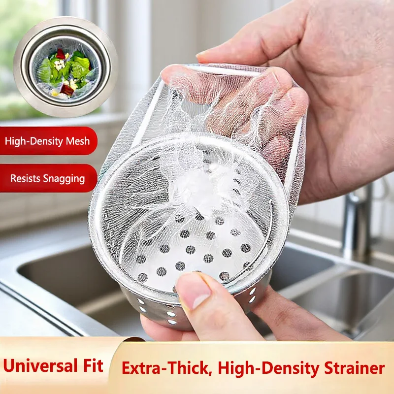 30-200Pcs Disposable Kitchen Sink Filter Sewer Drain Anti-blocking Garbage Bag Pool Leak Mesh Bag Mesh Strainer Sink Garbage Net
30-200Pcs Disposable Kitchen Sink Filter Sewer Drain Anti-blocking Garbage Bag Pool Leak Mesh Bag Mesh Strainer Sink Garbage Net