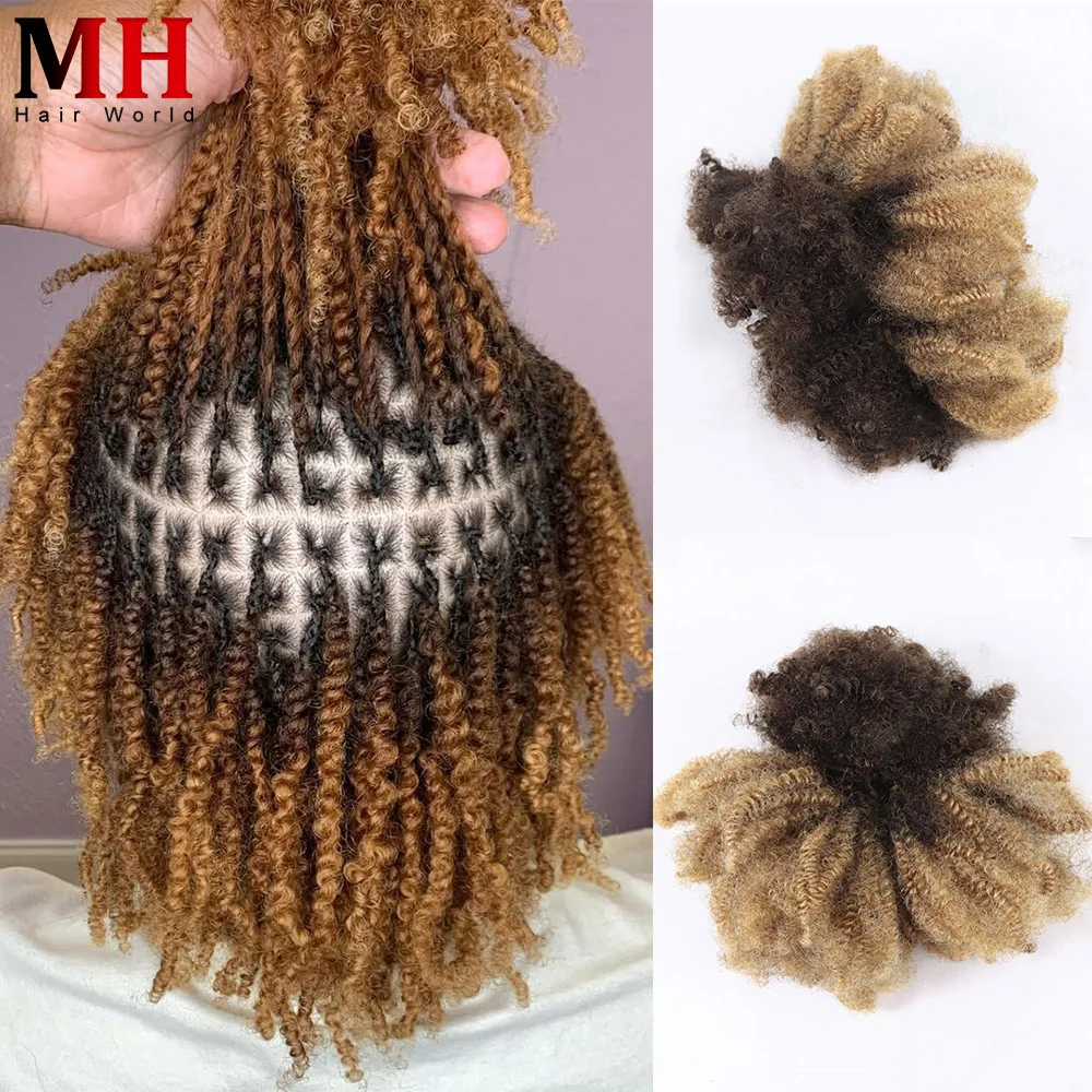 Ombre Blonde Afro Kinky Curly Bulk Human Hair for Braiding Brown Crochet Braiding Hair Extensions Locks for Braids No Weft
Ombre Blonde Afro Kinky Curly Bulk Human Hair for Braiding Brown Crochet Braiding Hair Extensions Locks for Braids No Weft