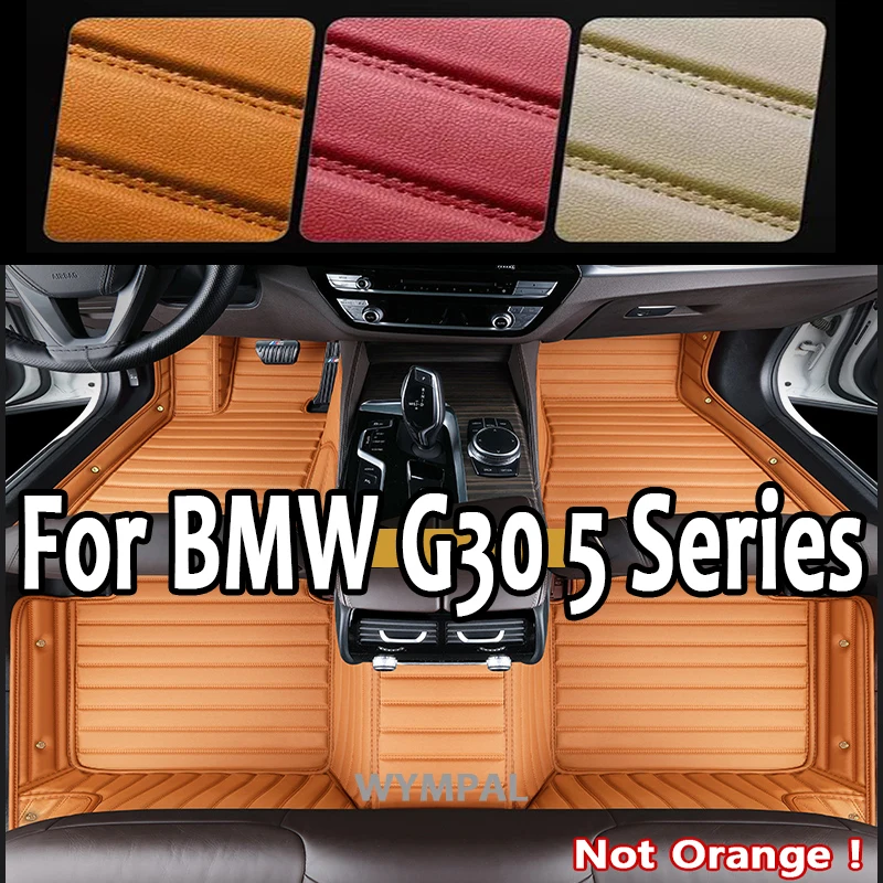 Luxury Custom Car Floor Mats for BMW G30 5 Series 2017-2022 Year Eco-friendly Leather Car Accessories Interior Details
Luxury Custom Car Floor Mats for BMW G30 5 Series 2017-2022 Year Eco-friendly Leather Car Accessories Interior Details
