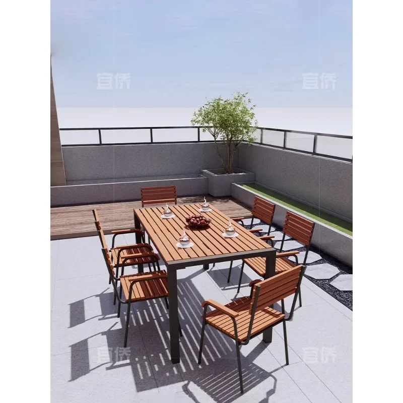 Balcony Outdoor Desk-Chair Waterproof and Sun Protection Courtyard Leisure Outdoor Table and Chair Combination
Balcony Outdoor Desk-Chair Waterproof and Sun Protection Courtyard Leisure Outdoor Table and Chair Combination