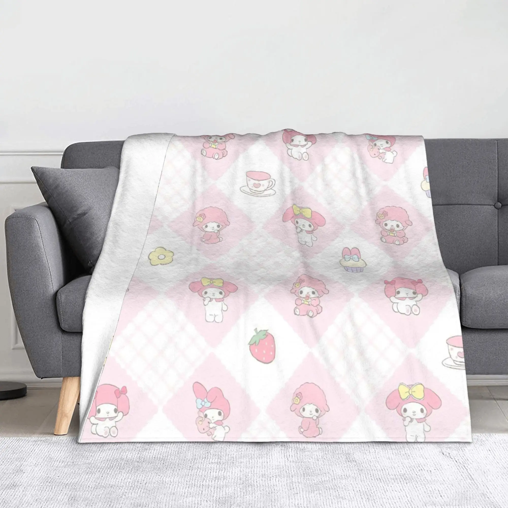 Одеяло My Melody Best Friends с героями мультфильмов, флисовое всесезонное портативное легкое тонкое одеяло для постельных принадлежностей, уличные покрывала
Одеяло My Melody Best Friends с героями мультфильмов, флисовое всесезонное портативное легкое тонкое одеяло для постельных принадлежностей, уличные покрывала