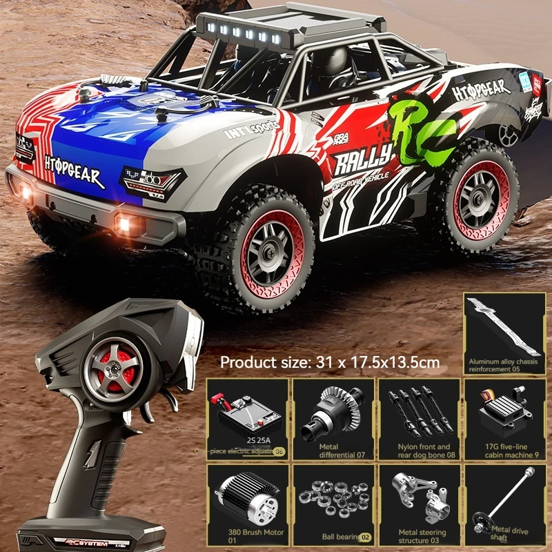 Suchiyu 1/18 Scale Full Function RC Car 18103 - High-Speed Four-Wheel Drive Off-Road Electric Drift Remote Control Model Toy 
Suchiyu 1/18 Scale Full Function RC Car 18103 - High-Speed Four-Wheel Drive Off-Road Electric Drift Remote Control Model Toy