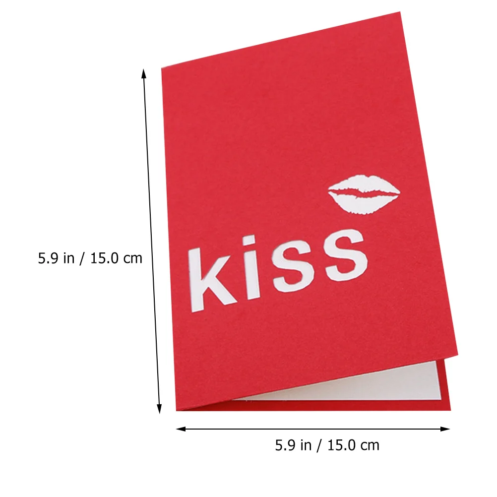 1 pc Lip Greeting Valentine'S Day Pop-Up Birthday Card Handmade Red Lip Cards Love Card For Girlfriend Wife Friends
1 pc Lip Greeting Valentine'S Day Pop-Up Birthday Card Handmade Red Lip Cards Love Card For Girlfriend Wife Friends