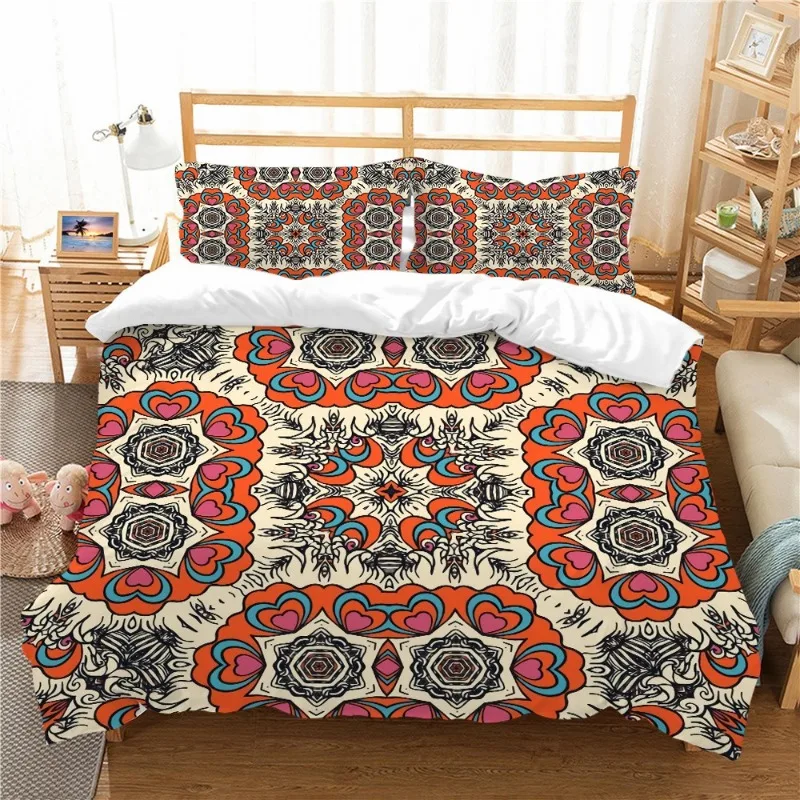 Microfiber Fabric Boho Bedding Sets, Boho Duvet Cover Set, Queen Size, 3D Print, Datura Mandala Flower, 220x240, Comforter
Microfiber Fabric Boho Bedding Sets, Boho Duvet Cover Set, Queen Size, 3D Print, Datura Mandala Flower, 220x240, Comforter