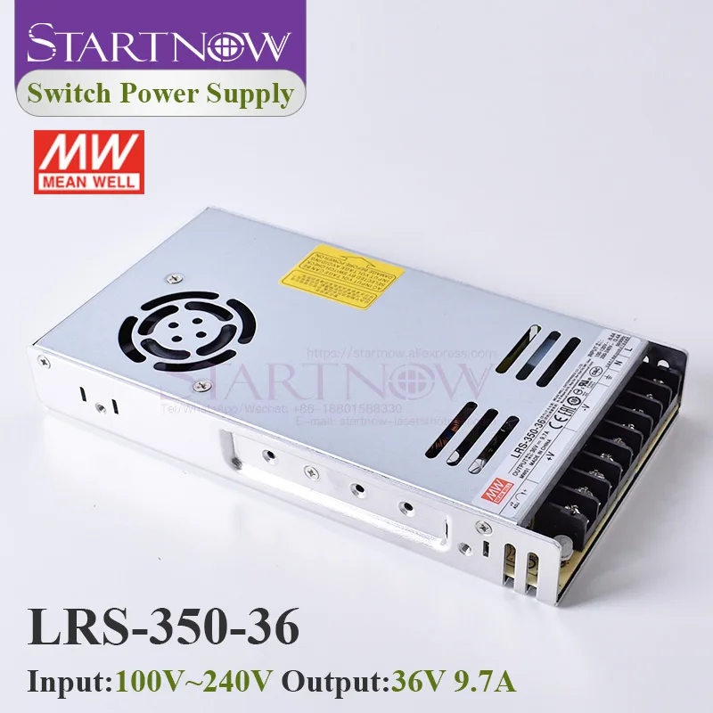 Startnow Meanwell Switch Power Supply LRS-200-36 Taiwan Original 36V 5.9A 200W Laser Controller Switching Power
Startnow Meanwell Switch Power Supply LRS-200-36 Taiwan Original 36V 5.9A 200W Laser Controller Switching Power