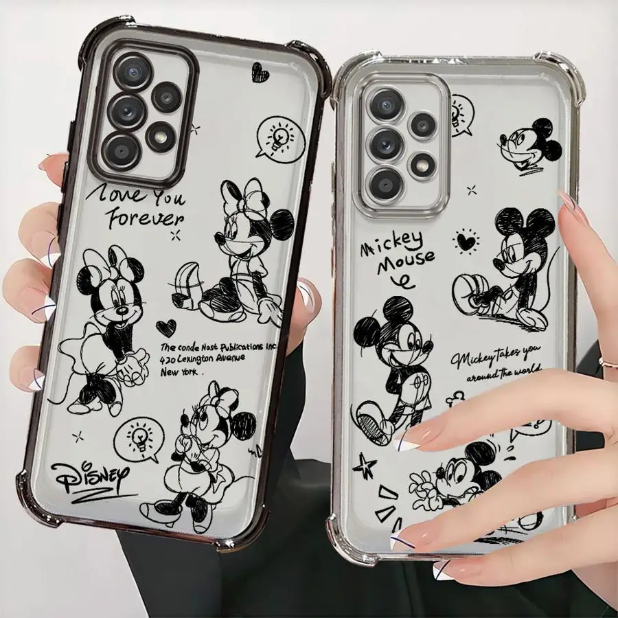 Disney Mickey Minnie Mouse Soft Cover Phone Case for Samsung Galaxy A16 A51 A26 A53 A35 A15 A14 A52 A13 A21s A56 A54 A33 A25 A36
Disney Mickey Minnie Mouse Soft Cover Phone Case for Samsung Galaxy A16 A51 A26 A53 A35 A15 A14 A52 A13 A21s A56 A54 A33 A25 A36