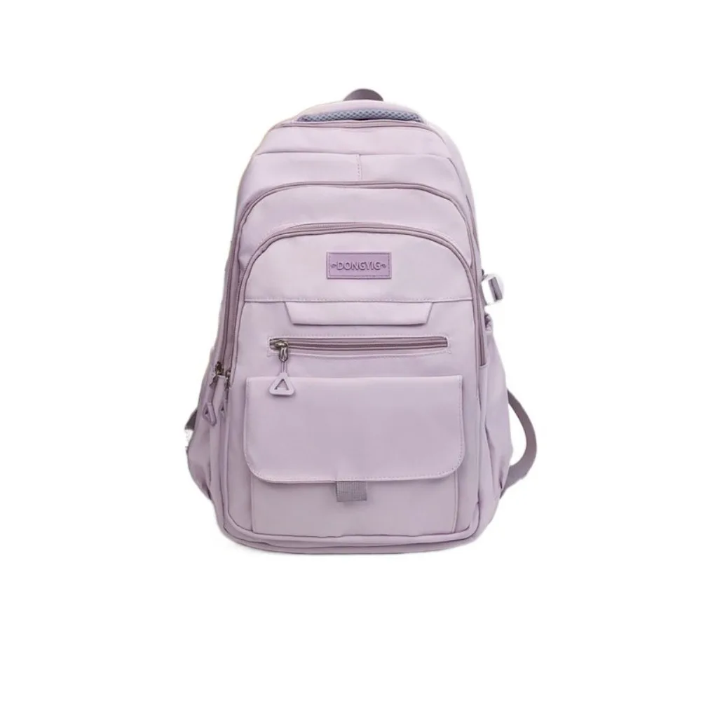 Portable Korean Simple School Bags Large Capacity Nylon College Student Backpack Waterproof Multi-layer Girl's Backpack Outdoor
Portable Korean Simple School Bags Large Capacity Nylon College Student Backpack Waterproof Multi-layer Girl's Backpack Outdoor