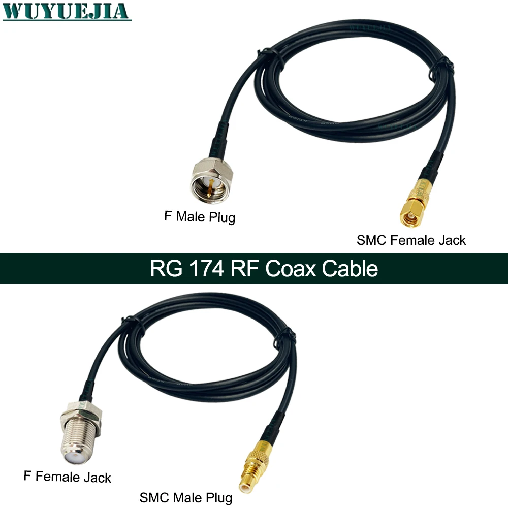 Радиочастотный коаксиальный кабель RG174 F «папа-мама» с разъемом SMC «папа» Адаптер разъема 50 Ом для распределения сотового и GPS-сигналов
Радиочастотный коаксиальный кабель RG174 F «папа-мама» с разъемом SMC «папа» Адаптер разъема 50 Ом для распределения сотового и GPS-сигналов