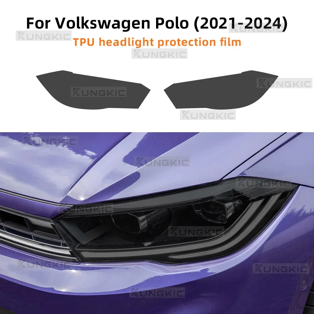 Car Headlight Film For Volkswagen Polo 2021 2022 2023 2024 Anti-scratch Pre-cut Accessories Clear Smoked Protective Sticker
Car Headlight Film For Volkswagen Polo 2021 2022 2023 2024 Anti-scratch Pre-cut Accessories Clear Smoked Protective Sticker