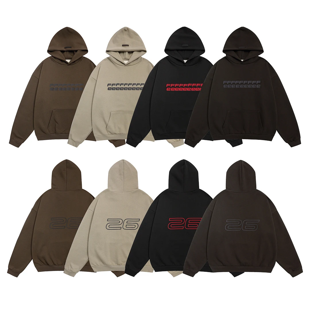 26ss Classic Brand 2026 Collection New Logo Double Line Hoodies Fashion Streetwear Luxury Sweatshirts Men Women Loose Hoodie
26ss Classic Brand 2026 Collection New Logo Double Line Hoodies Fashion Streetwear Luxury Sweatshirts Men Women Loose Hoodie