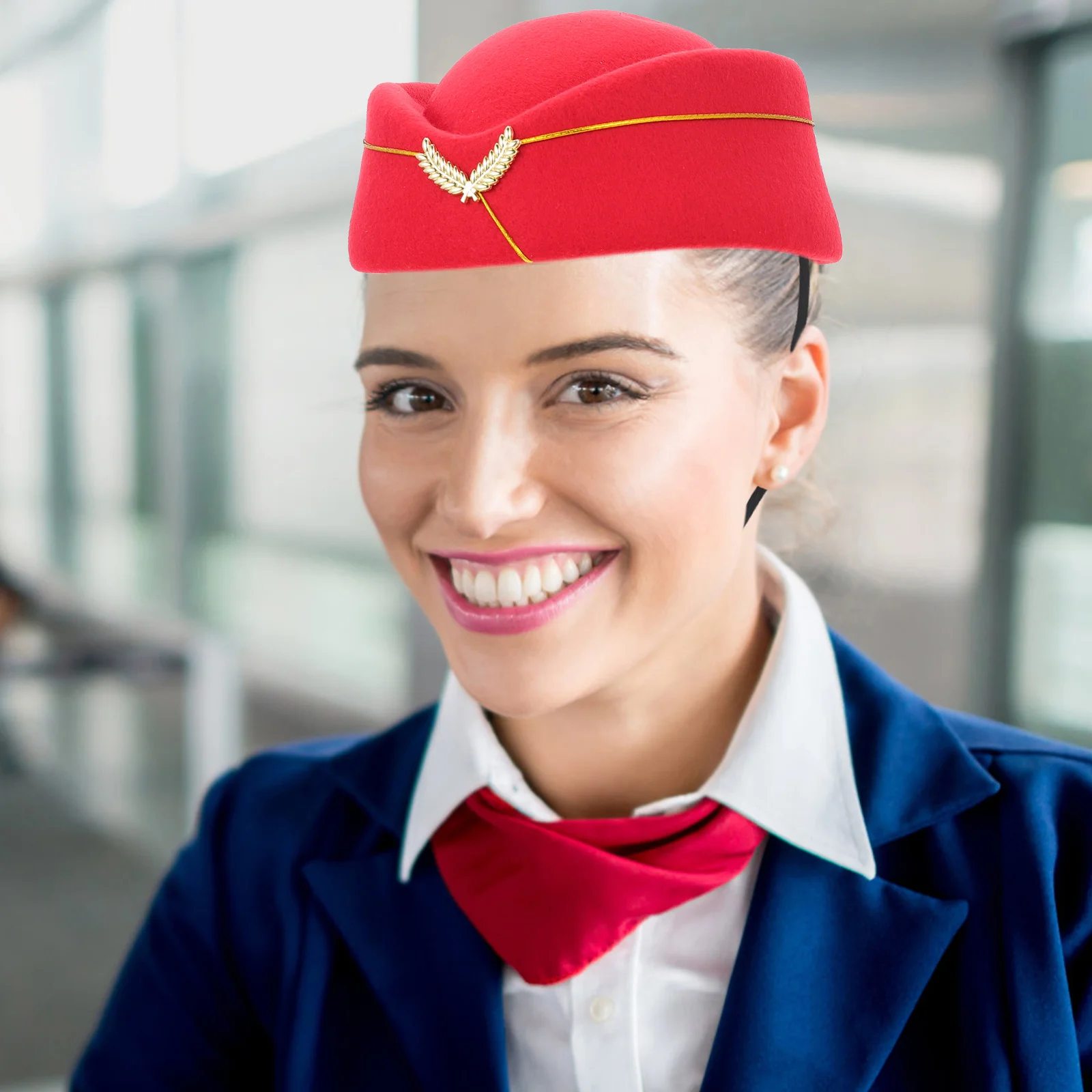 Stewardess Hat Airline Attendant Flight Red Decorative Pillbox Cosplay Costume Stage Performance Uniform Prop One Size Fits Most
Stewardess Hat Airline Attendant Flight Red Decorative Pillbox Cosplay Costume Stage Performance Uniform Prop One Size Fits Most