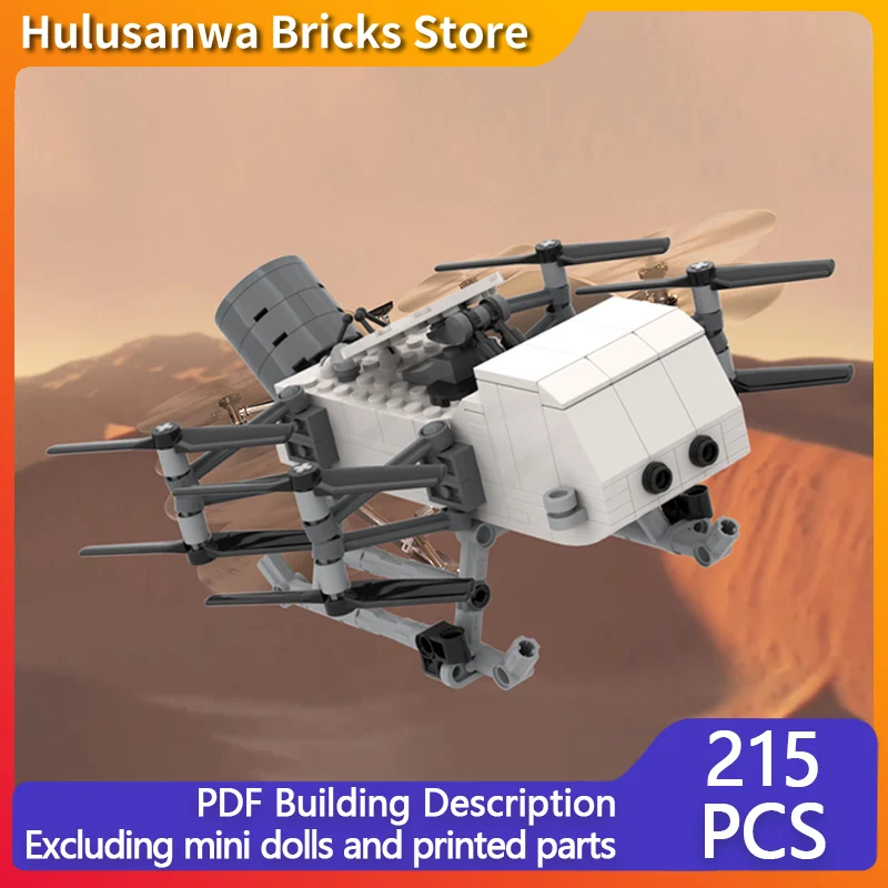 Dragonfly Spacecraft Model MOC Building Bricks War Equipment Modular Technology Gifts Holiday Assemble Children Toys Suit
Dragonfly Spacecraft Model MOC Building Bricks War Equipment Modular Technology Gifts Holiday Assemble Children Toys Suit
