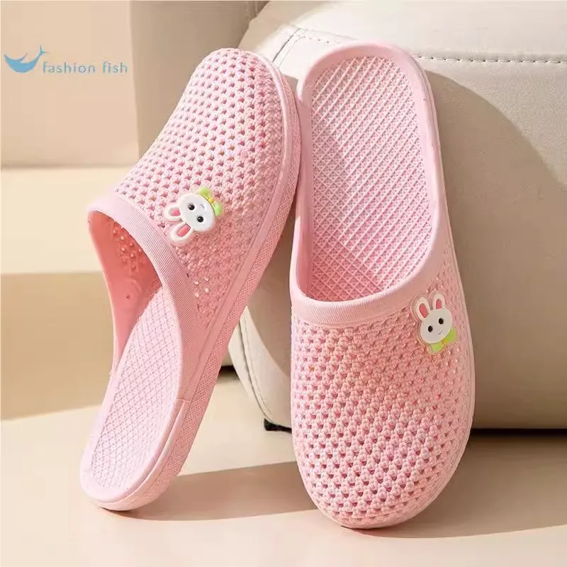 Women's Summer 2026 Slip-On Flat Bottom Clog Shoes Breathable Indoor Outdoor Casual Bathroom Slippers Soft Anti-Slip PVC
Women's Summer 2026 Slip-On Flat Bottom Clog Shoes Breathable Indoor Outdoor Casual Bathroom Slippers Soft Anti-Slip PVC