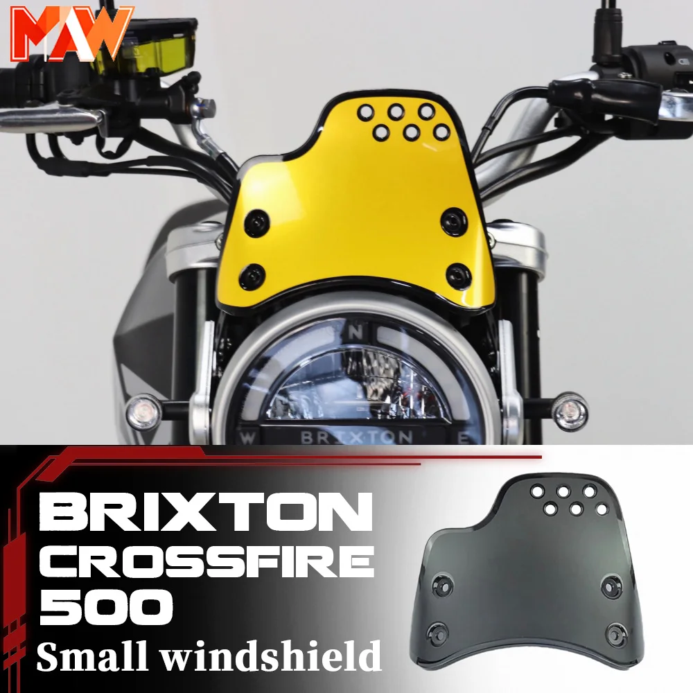GK500 windshield, retro-style small windshield for Brixton Crossfire 500.
GK500 windshield, retro-style small windshield for Brixton Crossfire 500.