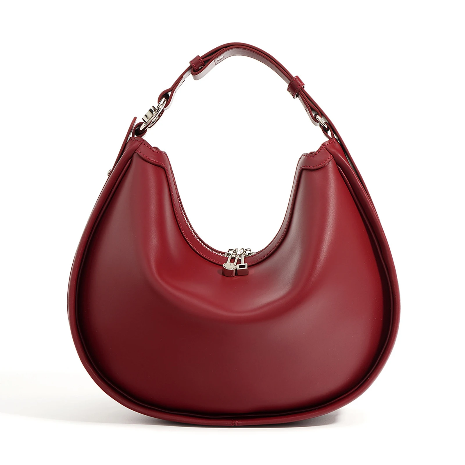 New Women Underarm Hobo Bag Split Cow Leather Luxury Designer Cross Body Shoulder Bag for Ladies Crescent-Shaped Versatile Pack
New Women Underarm Hobo Bag Split Cow Leather Luxury Designer Cross Body Shoulder Bag for Ladies Crescent-Shaped Versatile Pack