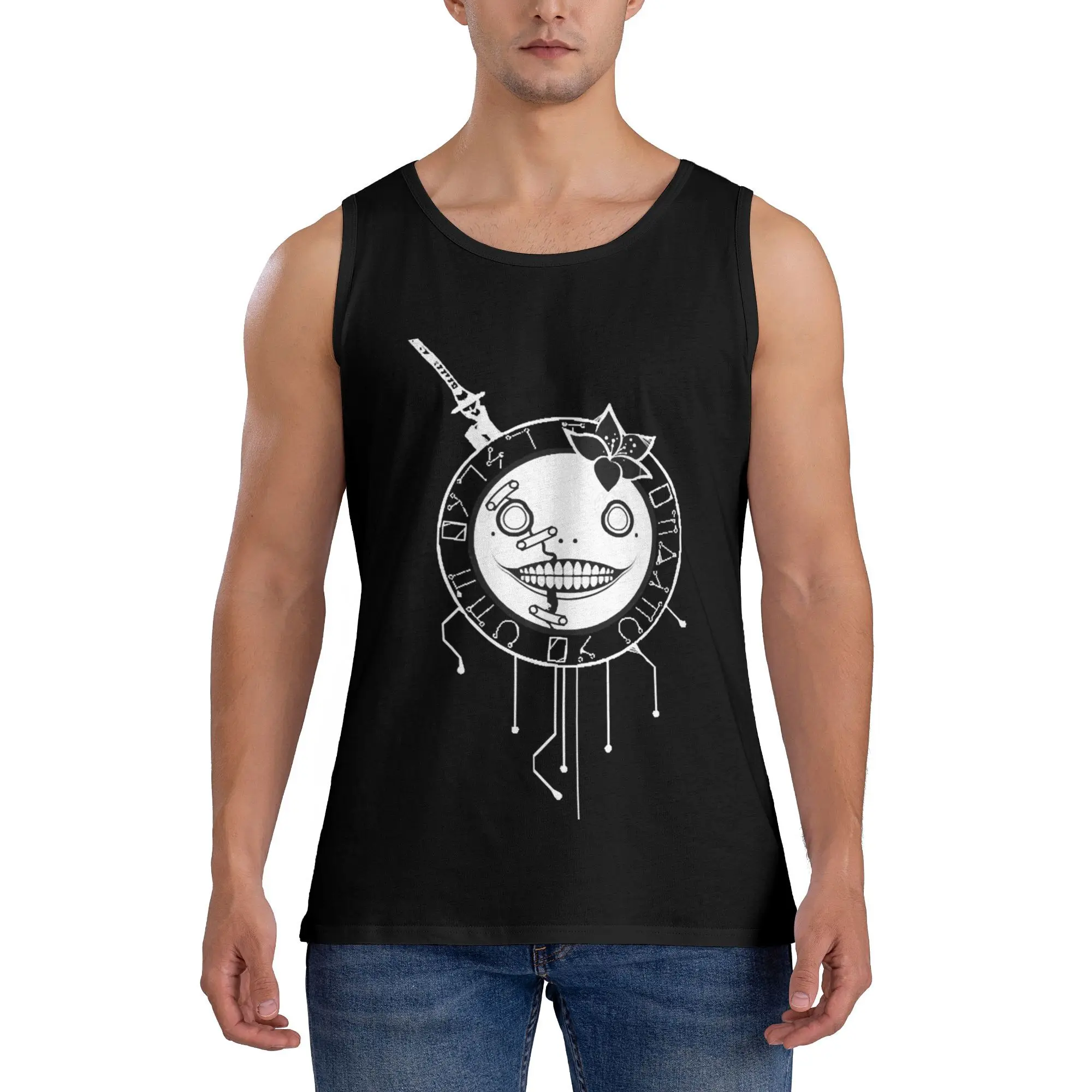 Emil NieR Automata Game Cosplay Game Daily Tank Top Workout Tops Mens Custom Fashion Sleeveless Shirts Big Size 2XL 3XL
Emil NieR Automata Game Cosplay Game Daily Tank Top Workout Tops Mens Custom Fashion Sleeveless Shirts Big Size 2XL 3XL