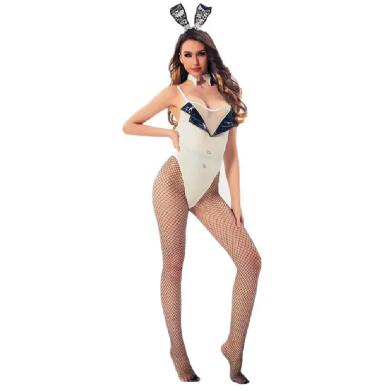 New Arrival Women's Sexy Roleplay Bunny Girl Lingerie Underwear Halloween Party Cosplay Rabbit Bodysuit Night Club Costumes
New Arrival Women's Sexy Roleplay Bunny Girl Lingerie Underwear Halloween Party Cosplay Rabbit Bodysuit Night Club Costumes