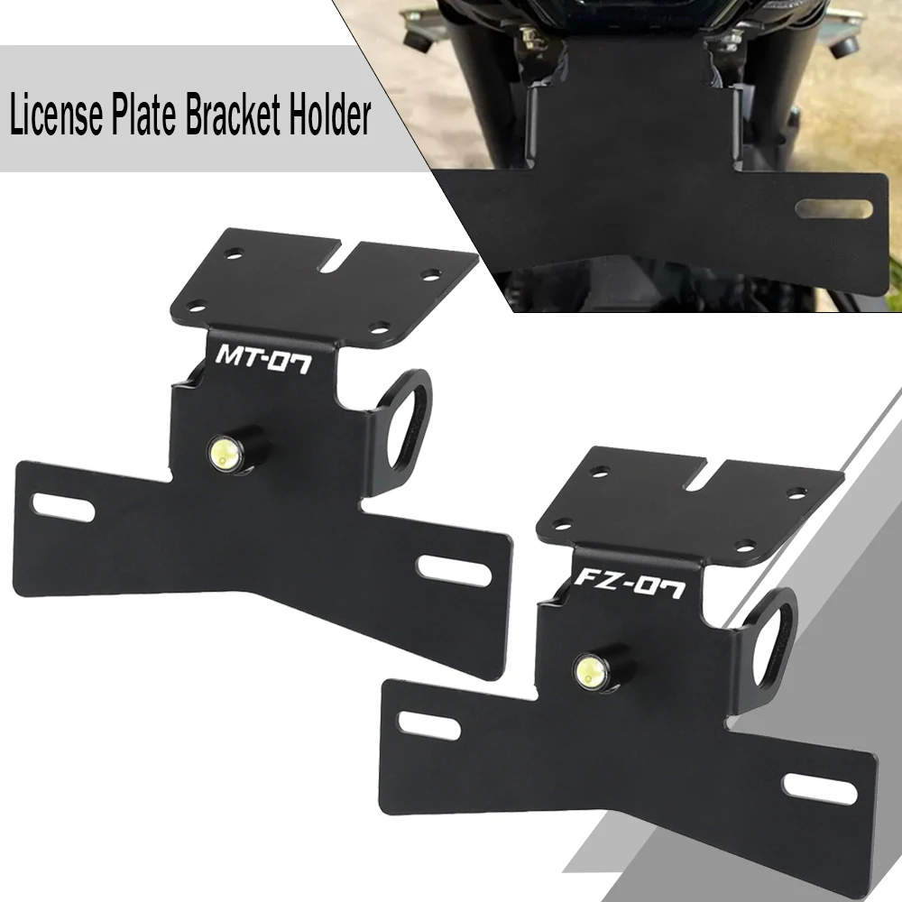 For YAMAHA MT07 FZ07 XSR700 2021 2022 2023 2024 License Plate Holder Bracket FZ-07 MT-07 XSR 700 Fender Eliminator Tail Tidy 
For YAMAHA MT07 FZ07 XSR700 2021 2022 2023 2024 License Plate Holder Bracket FZ-07 MT-07 XSR 700 Fender Eliminator Tail Tidy