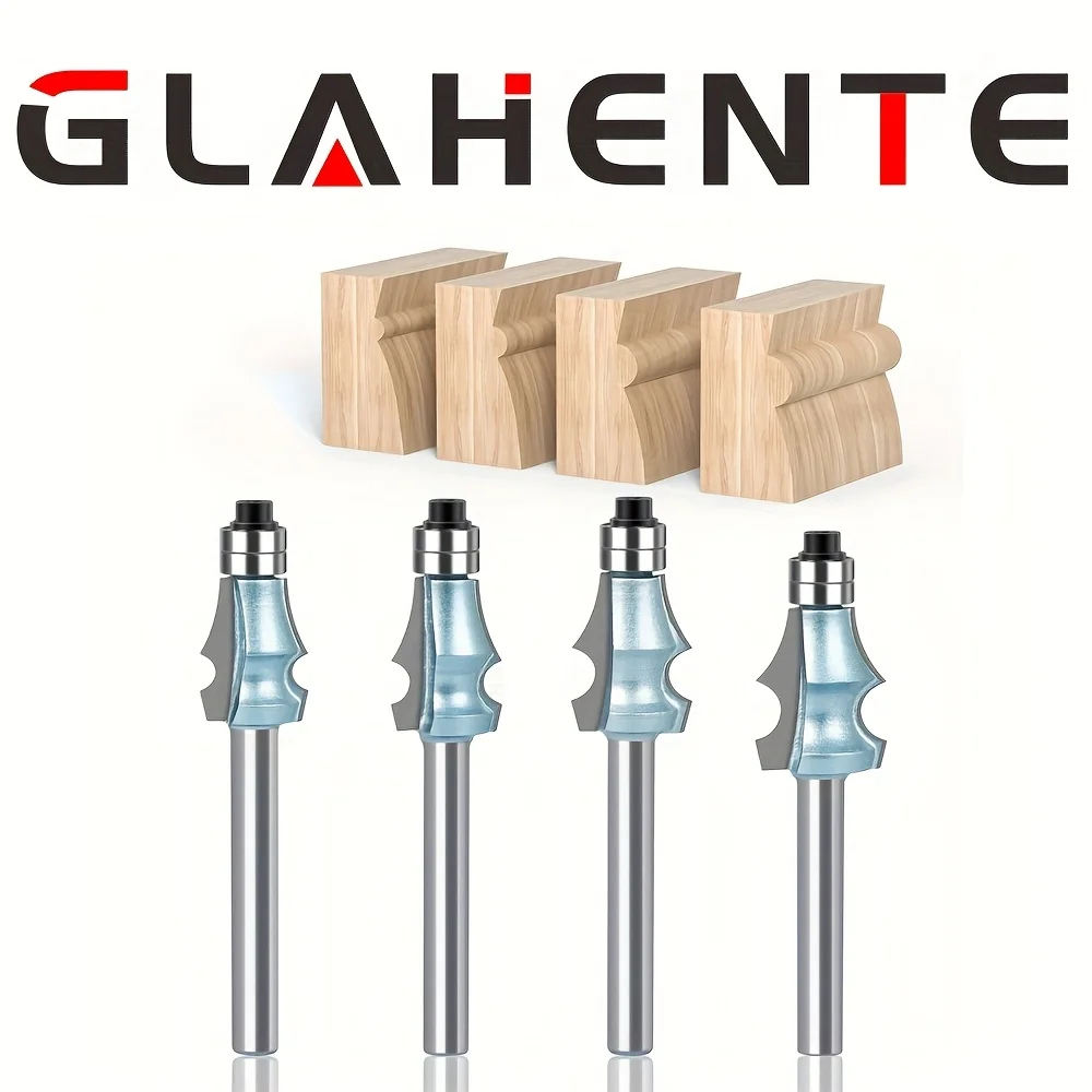  4 шт. 1/4 дюйма фрезы для вышивки бисером - для декоративной отделки и окантовки античной мебели
4 шт. 1/4 дюйма фрезы для вышивки бисером - для декоративной отделки и окантовки античной мебели 