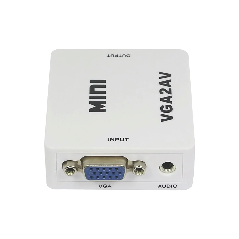 Mini Vga to Av Rca Converter 1080P Pc to Adapter Supports Ntsc Pal High Resolution Video Audio Conversion for
Mini Vga to Av Rca Converter 1080P Pc to Adapter Supports Ntsc Pal High Resolution Video Audio Conversion for
