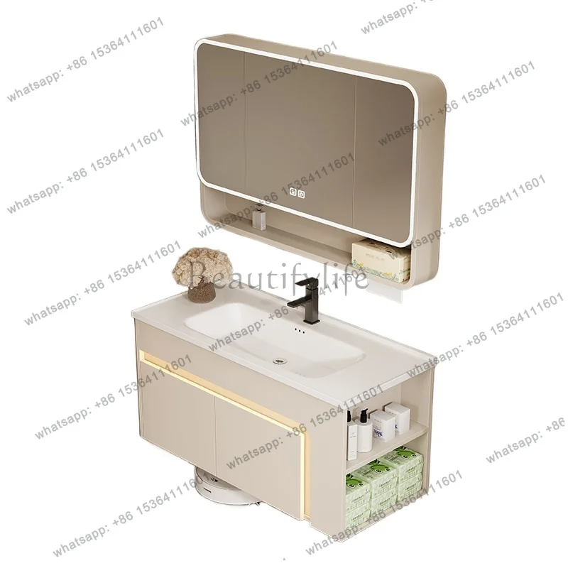 40Cm wide honeycomb aluminum bathroom cabinet cream wind side storage very narrow washbasin cabinet combination
40Cm wide honeycomb aluminum bathroom cabinet cream wind side storage very narrow washbasin cabinet combination