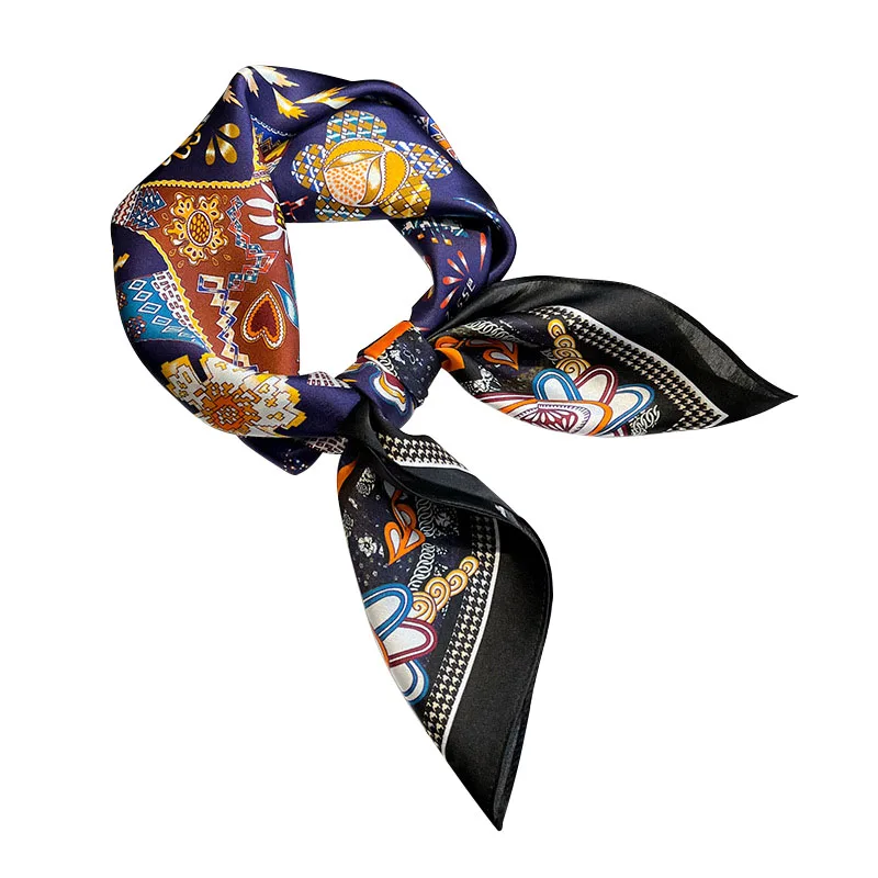 100% Real Silk Scarf Pure Women Elegant Floral Printed Small Square Neck Kerchief Bandana Female Echarpe Luxury Hairbands
100% Real Silk Scarf Pure Women Elegant Floral Printed Small Square Neck Kerchief Bandana Female Echarpe Luxury Hairbands