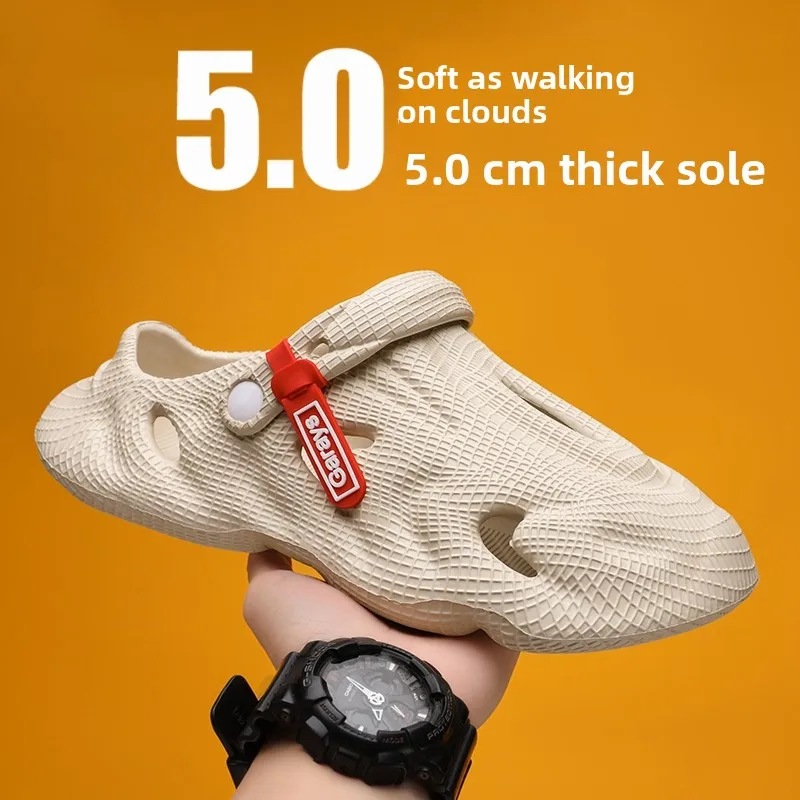 Men's Summer Casual Sandals Anti-Slip Surgery Room Slippers Beach Shoes Comfortable EVA Material Breathable Thick Heel
Men's Summer Casual Sandals Anti-Slip Surgery Room Slippers Beach Shoes Comfortable EVA Material Breathable Thick Heel
