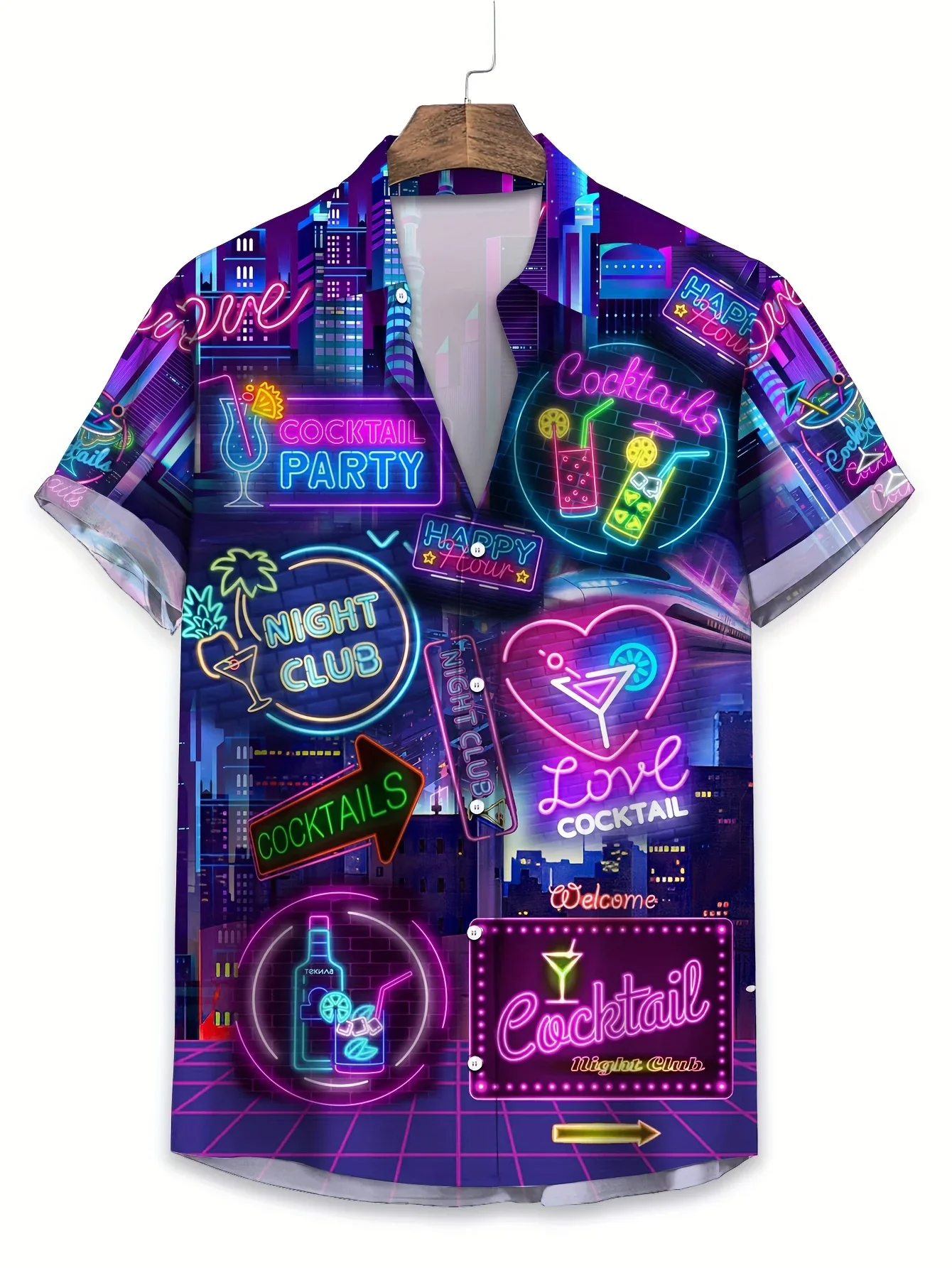 Men's Casual Hawaiian Shirt Summer Man Short Sleeve Cool Beach Party Print Lightweight Breathable Fashion Tops
Men's Casual Hawaiian Shirt Summer Man Short Sleeve Cool Beach Party Print Lightweight Breathable Fashion Tops