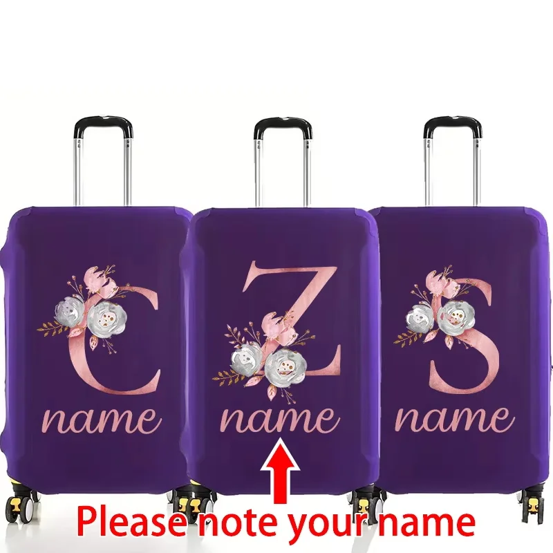 Free Custom Name Purple Luggage Cover Protective Case Elastic Apply To 18-32 Inch Travel Luggage Dust Cover Travel Accessories
Free Custom Name Purple Luggage Cover Protective Case Elastic Apply To 18-32 Inch Travel Luggage Dust Cover Travel Accessories