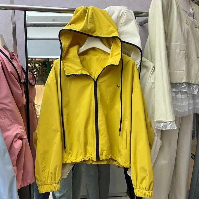 Casual Double Hooded Jacket Autumn Fashion Short 2025 New Style Versatile Jacket
Casual Double Hooded Jacket Autumn Fashion Short 2025 New Style Versatile Jacket