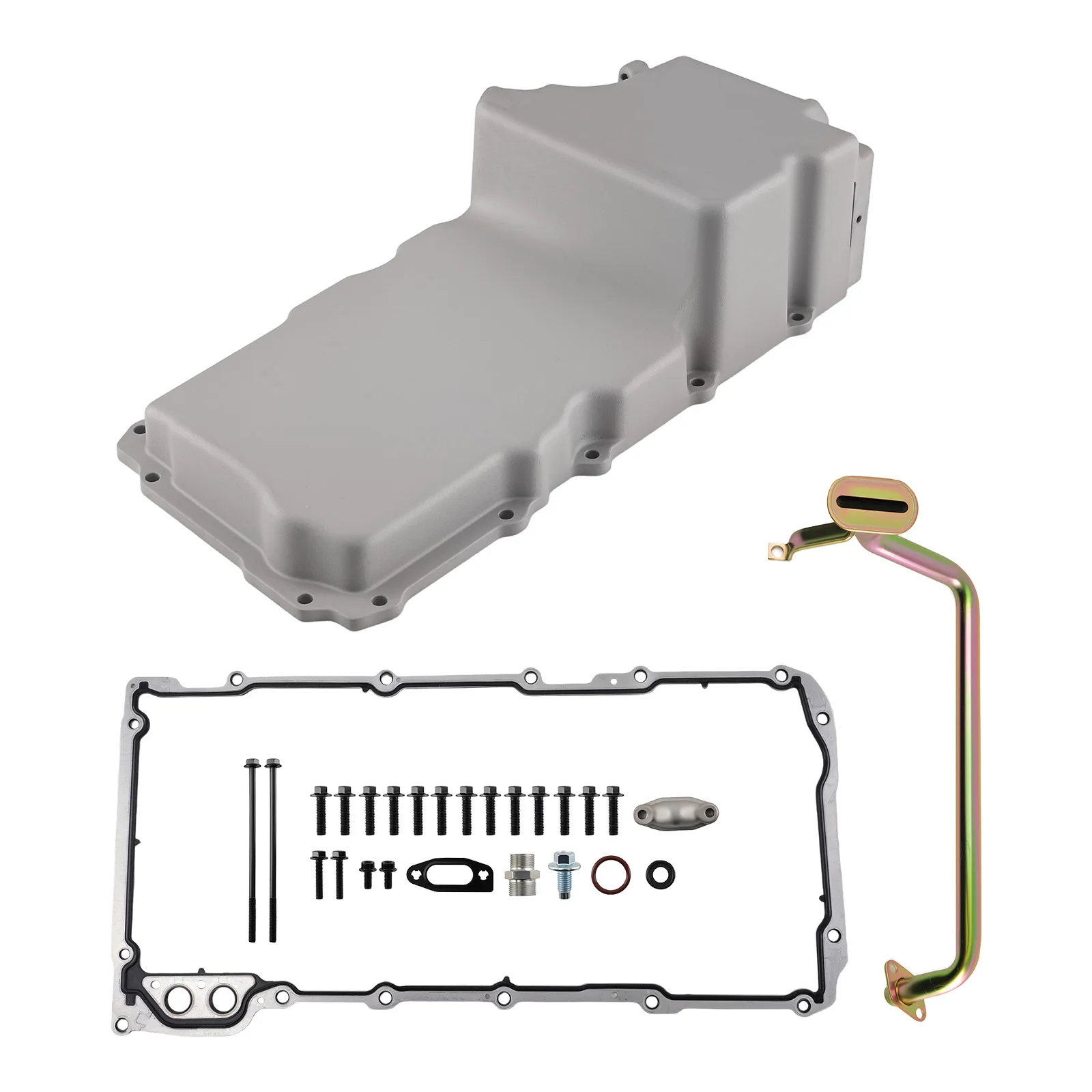 Rear Sump Oil Pan for LS 4.8L 5.3L 5.7L 6.0L 6.2L 1955-1987 GM Engine
Rear Sump Oil Pan for LS 4.8L 5.3L 5.7L 6.0L 6.2L 1955-1987 GM Engine