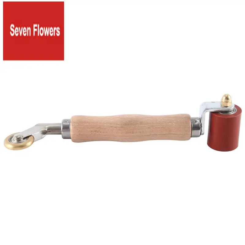 Seam Roller, 40Mm Silicone Seam Roller With 6Mm Brass Detail Penny Roller, For PVC/EPDM Single Ply Roofing Tape Accessories A
Seam Roller, 40Mm Silicone Seam Roller With 6Mm Brass Detail Penny Roller, For PVC/EPDM Single Ply Roofing Tape Accessories A