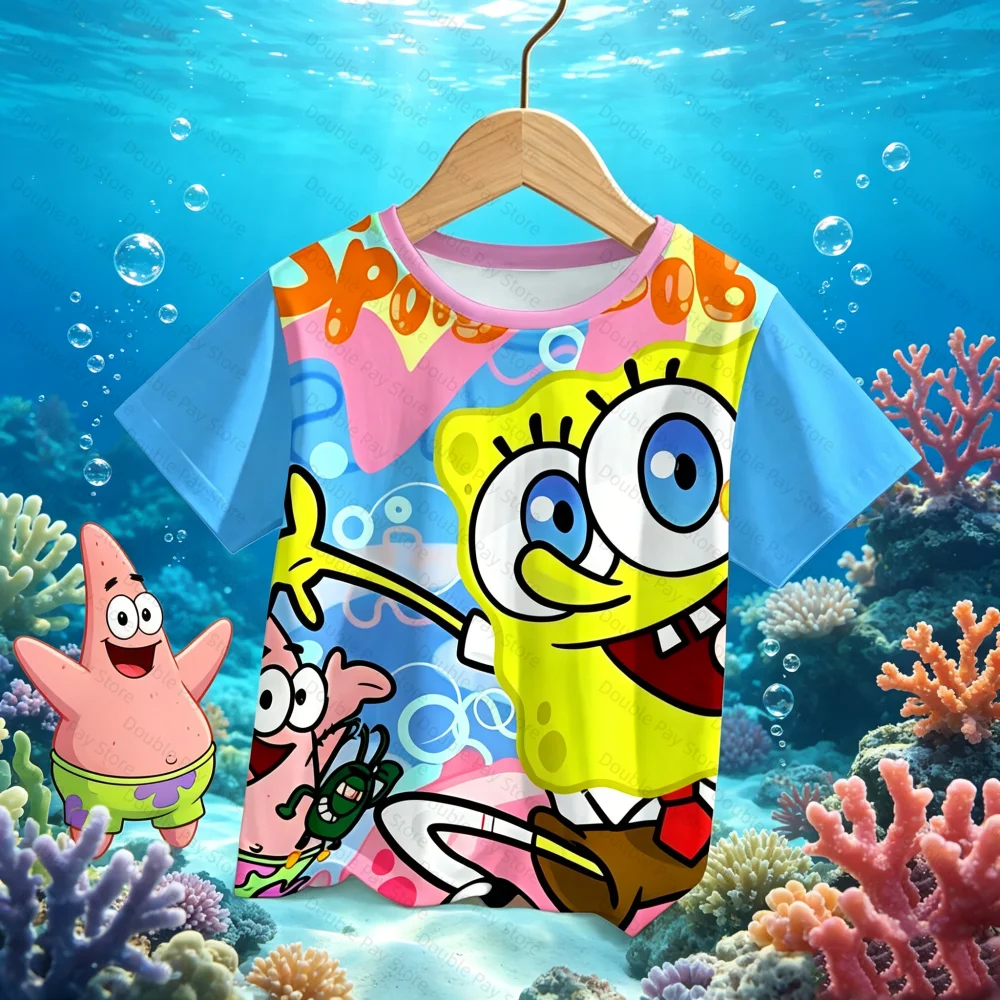 SpongeBob SquarePants 3D Print T-shirt Patrick Star Cartoon Casual Short Sleeve Tops for Kids Teens and Adults All Seasons
SpongeBob SquarePants 3D Print T-shirt Patrick Star Cartoon Casual Short Sleeve Tops for Kids Teens and Adults All Seasons