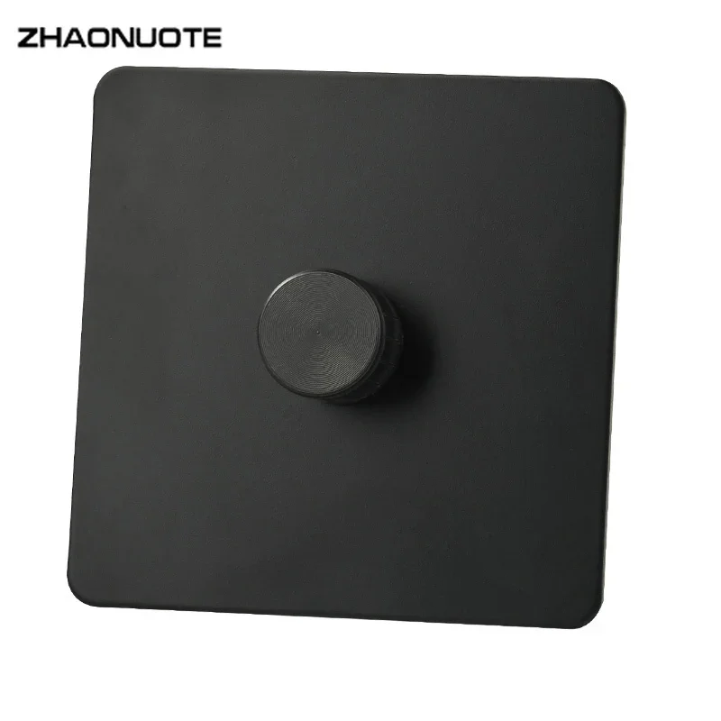 Type 86 Wall Dimmer Switch Stainless Steel Panel Knob Dimming Switch for Living Room Dedicated Dimmer
Type 86 Wall Dimmer Switch Stainless Steel Panel Knob Dimming Switch for Living Room Dedicated Dimmer
