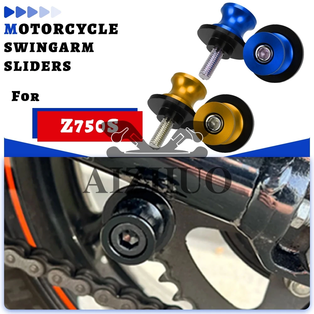 For Kawasaki Z750S Z750S 2005-2013 2012 2011 2010 2009 2008 2007 2006 Motorcycle 10MM Swingarm Spools Rear Stand Screws Sliders
For Kawasaki Z750S Z750S 2005-2013 2012 2011 2010 2009 2008 2007 2006 Motorcycle 10MM Swingarm Spools Rear Stand Screws Sliders