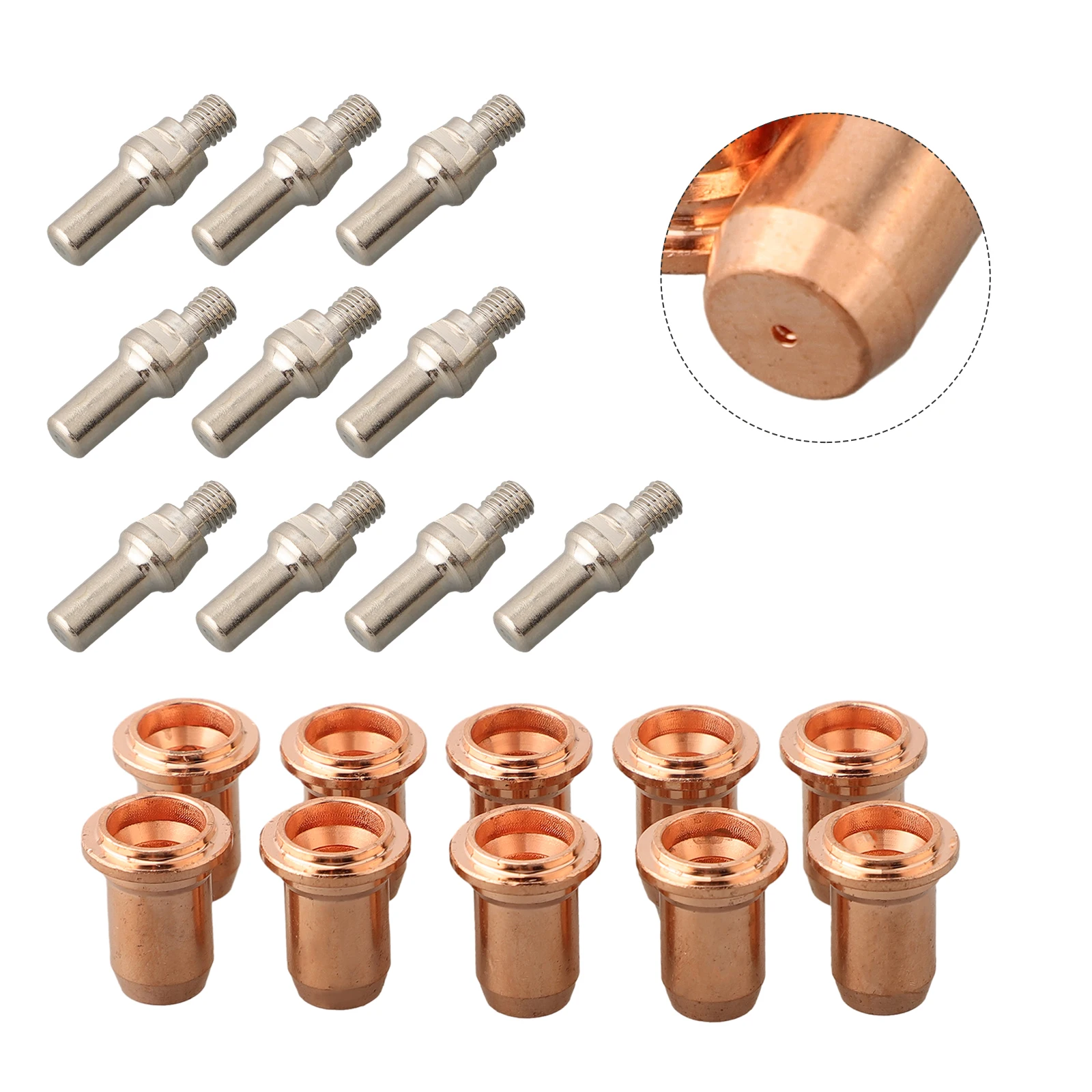 20pcs Plasma Electrode Tips 0.9mm 30A-40A For FORNEY 700P With IPT40 Torch Plasma Cutters Welding Accessories
20pcs Plasma Electrode Tips 0.9mm 30A-40A For FORNEY 700P With IPT40 Torch Plasma Cutters Welding Accessories
