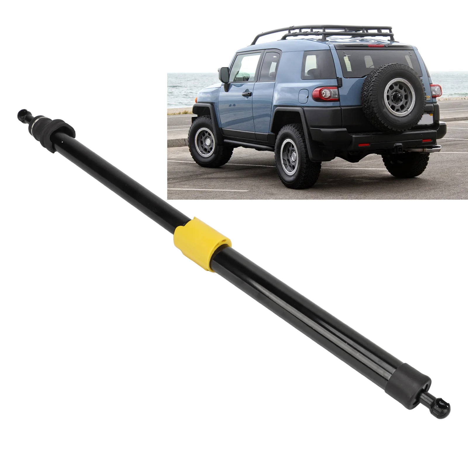 Rear Left Door Stay Support Shock 68907-35081 for Toyota FJ Cruiser Back Door Damper Strut Auto Accessory 
Rear Left Door Stay Support Shock 68907-35081 for Toyota FJ Cruiser Back Door Damper Strut Auto Accessory