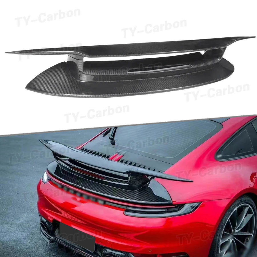 Real Carbon Fiber SD Style Car Rear Trunk Wing Spoiler for Porsche 911 992 Rear Wing Trunk Lip Spoilers Wing Car Body Kit 2019+
Real Carbon Fiber SD Style Car Rear Trunk Wing Spoiler for Porsche 911 992 Rear Wing Trunk Lip Spoilers Wing Car Body Kit 2019+
