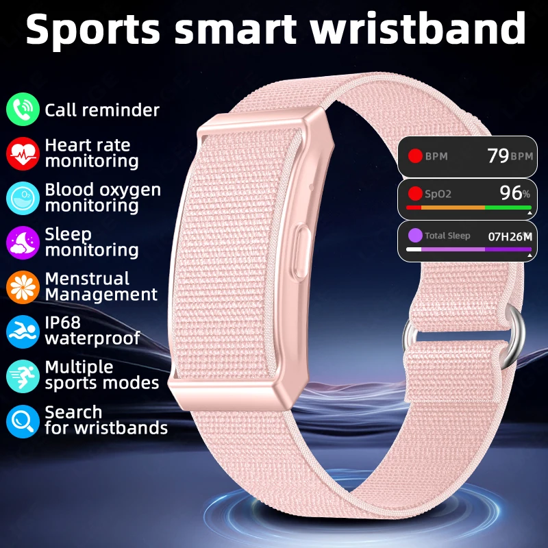 Новые умные часы, многофункциональный браслет без экрана, монитор здоровья, напоминание о вызове, несколько языков, водонепроницаемый браслет для женщин
Новые умные часы, многофункциональный браслет без экрана, монитор здоровья, напоминание о вызове, несколько языков, водонепроницаемый браслет для женщин