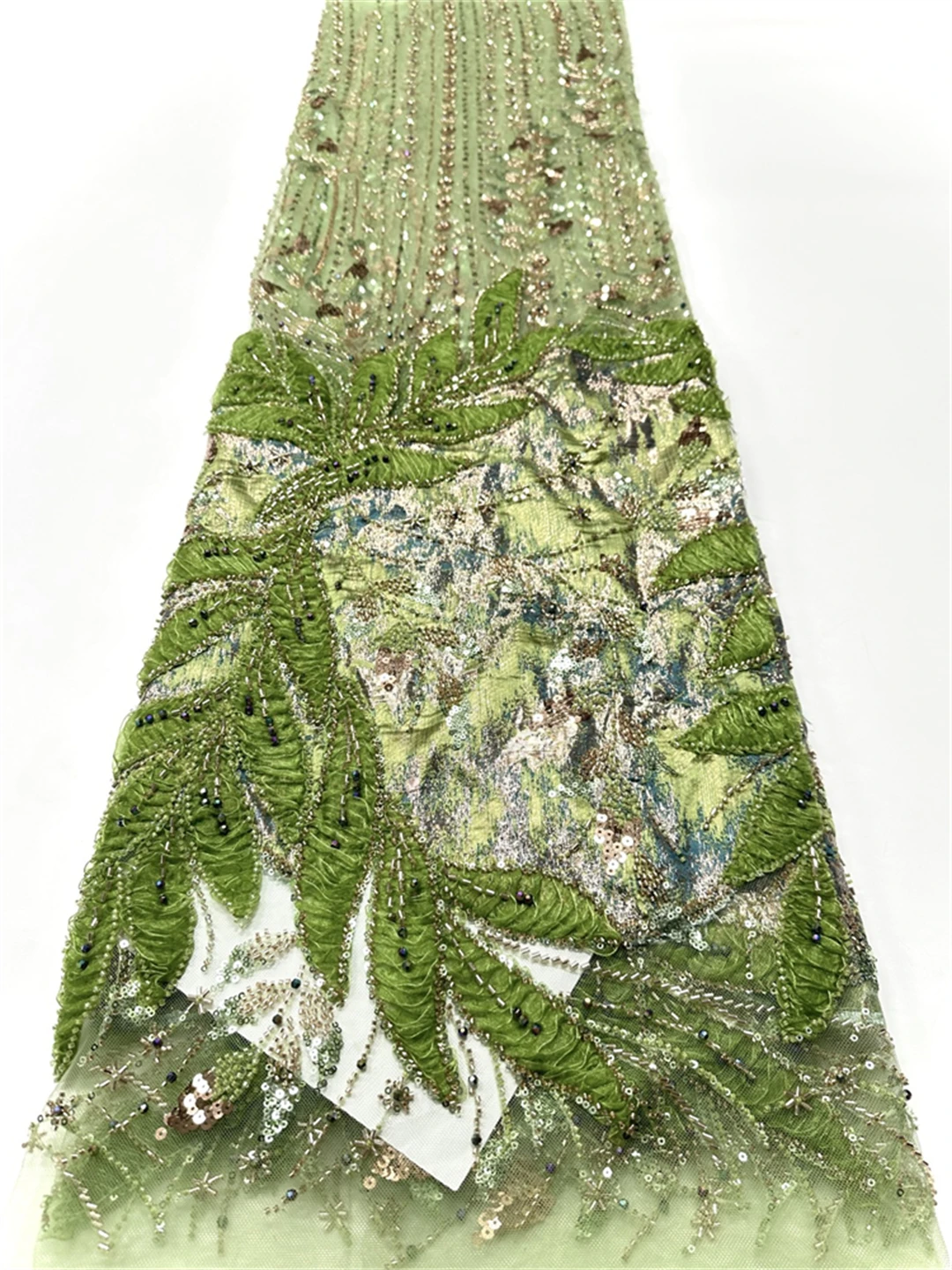 2025 Hot Sale Tulle Lace Fabric With Beads Sequins High End Nigerian Latest African France for Bride Wedding Party Sew Dresses
2025 Hot Sale Tulle Lace Fabric With Beads Sequins High End Nigerian Latest African France for Bride Wedding Party Sew Dresses