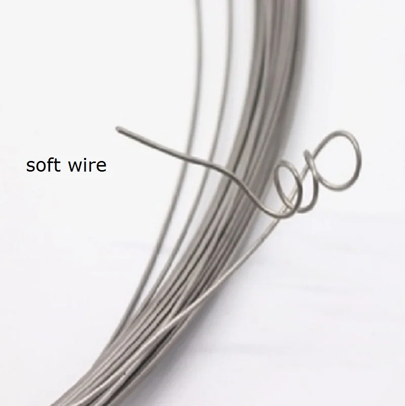 Мягкая жесткая проволока из нержавеющей стали 304, 0,05-3 мм, 10–200 м, одножильная обвязка, мягкая проволока, обернутая цветками, сотовая рама «сделай сам»
Мягкая жесткая проволока из нержавеющей стали 304, 0,05-3 мм, 10–200 м, одножильная обвязка, мягкая проволока, обернутая цветками, сотовая рама «сделай сам»