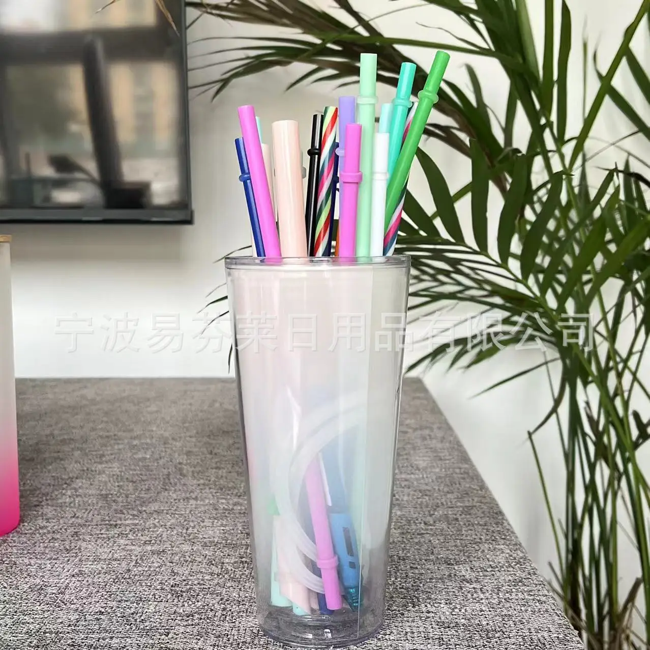 Plastic Accessories Striped Rainbow PS Buckle Reusable Long Short Thick Thin Straw Straight
Plastic Accessories Striped Rainbow PS Buckle Reusable Long Short Thick Thin Straw Straight