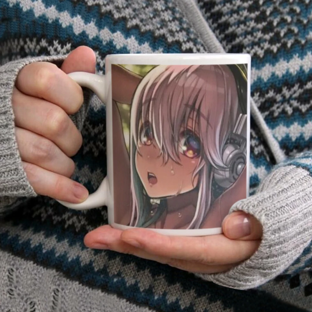 Super Sonico Manga Cartoon Milk Mocha Cup Coffee Tea Cup Cute Animal Breakfast Dessert 11oz Milk Water Cup Gift
Super Sonico Manga Cartoon Milk Mocha Cup Coffee Tea Cup Cute Animal Breakfast Dessert 11oz Milk Water Cup Gift