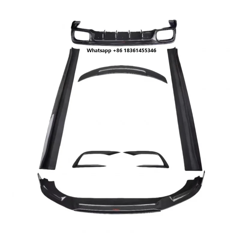 For Ghib 2014-2017 Carbon Fiber Front Rear Bumper Lip Spoiler Side Skirts Pa Durable Premium Accessories HG Car Body Kits
For Ghib 2014-2017 Carbon Fiber Front Rear Bumper Lip Spoiler Side Skirts Pa Durable Premium Accessories HG Car Body Kits