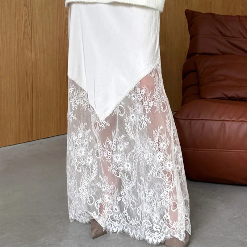 ALPHALMODA 2025, кружевная юбка, перспективная юбка, для женщин, новый стиль, для поездок на работу, универсальная, юбка-пакет на бедрах
ALPHALMODA 2025, кружевная юбка, перспективная юбка, для женщин, новый стиль, для поездок на работу, универсальная, юбка-пакет на бедрах
